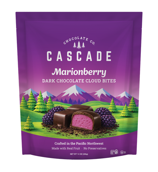 Marionberry Dark Chocolate Cloud Bites