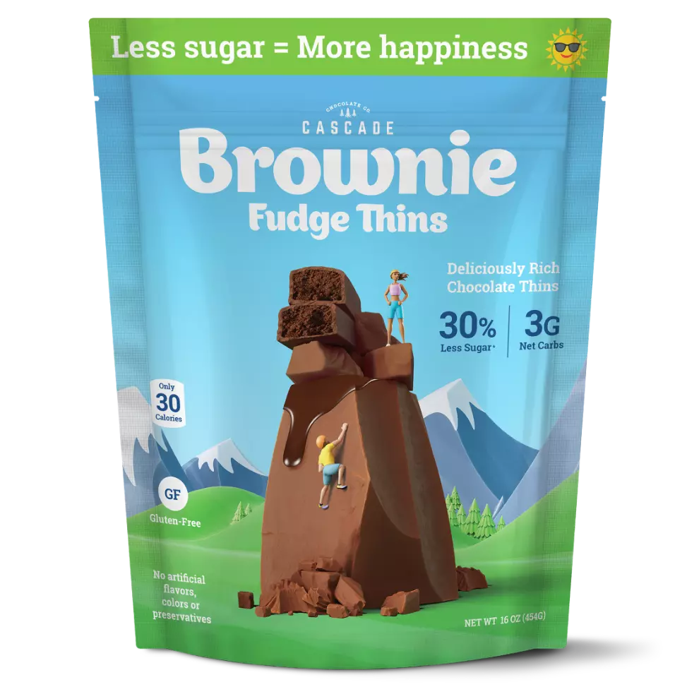 Brownie Fudge Thins Bag