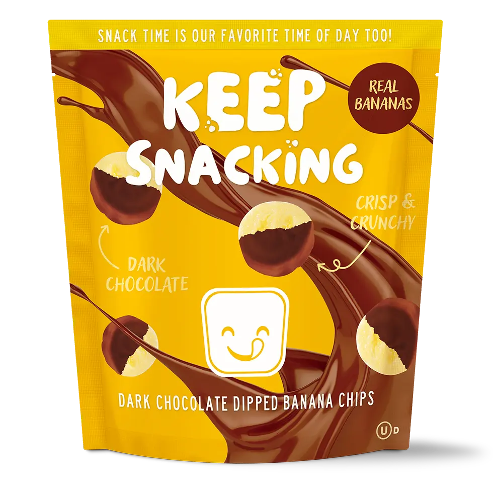 Keep Snacking Chocolate Dipped Banana Bites