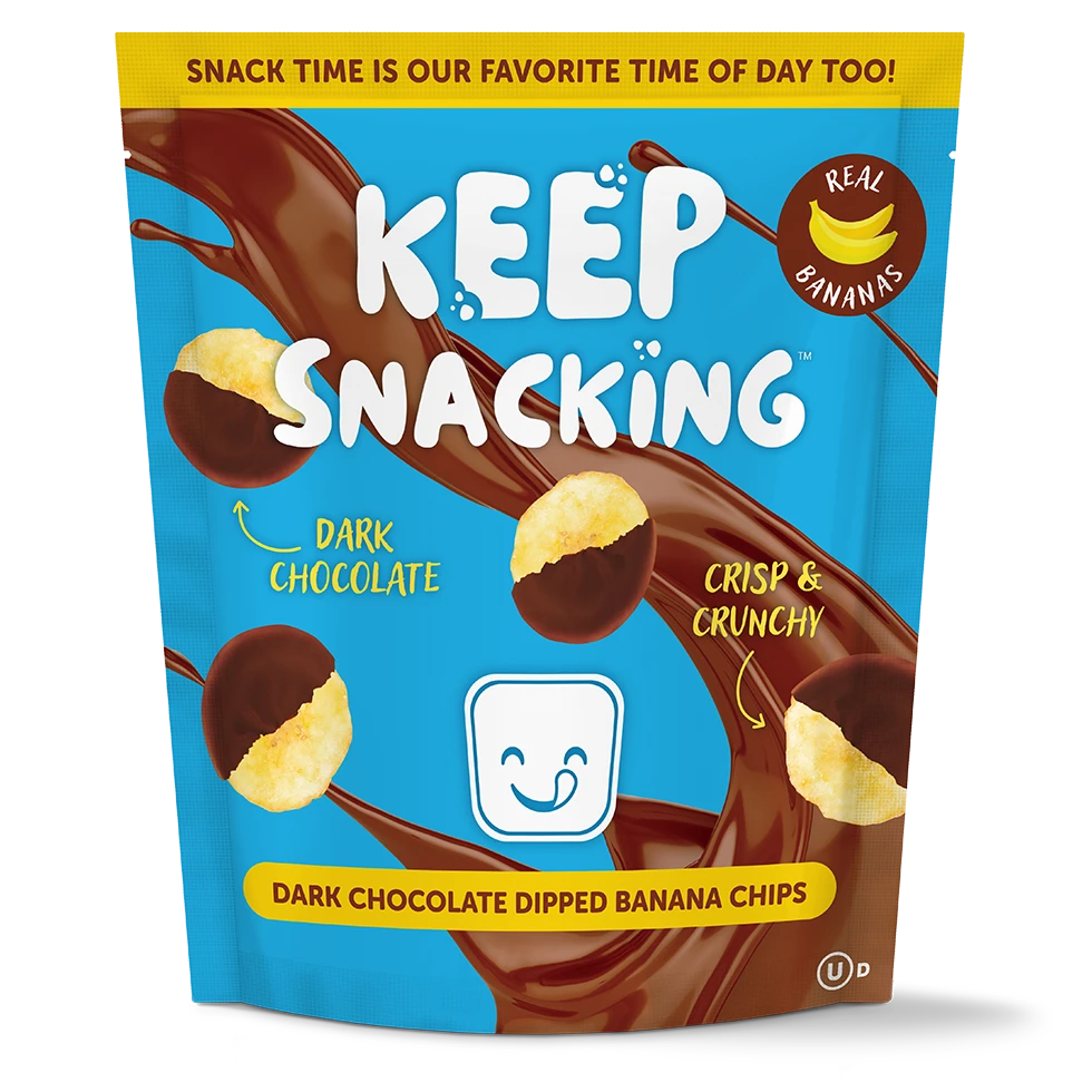 Keep Snacking Chocolate Dipped Banana Bites